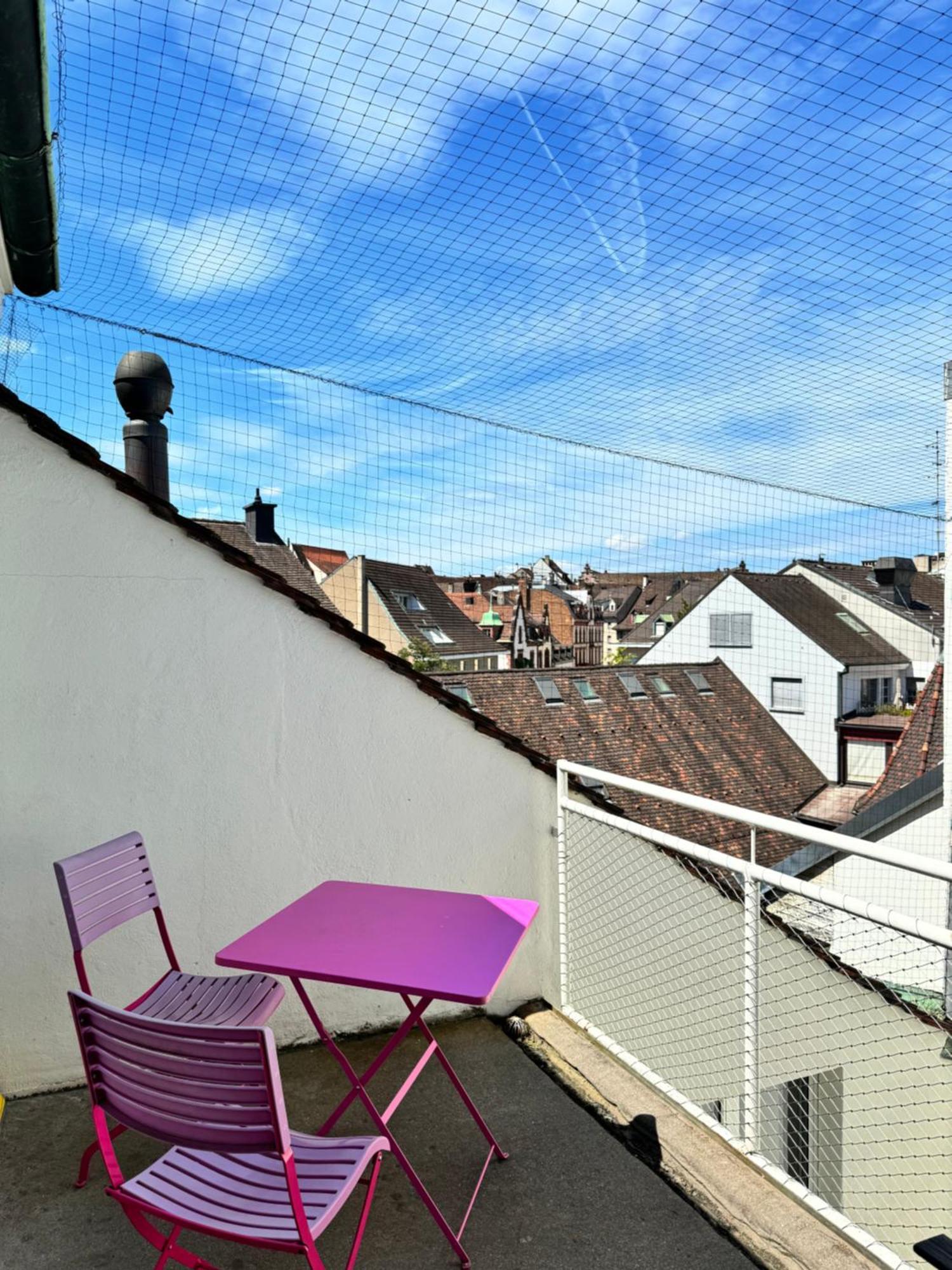 City Center Rooftop Balcony-Studio At Town Hall Bazylea Zewnętrze zdjęcie